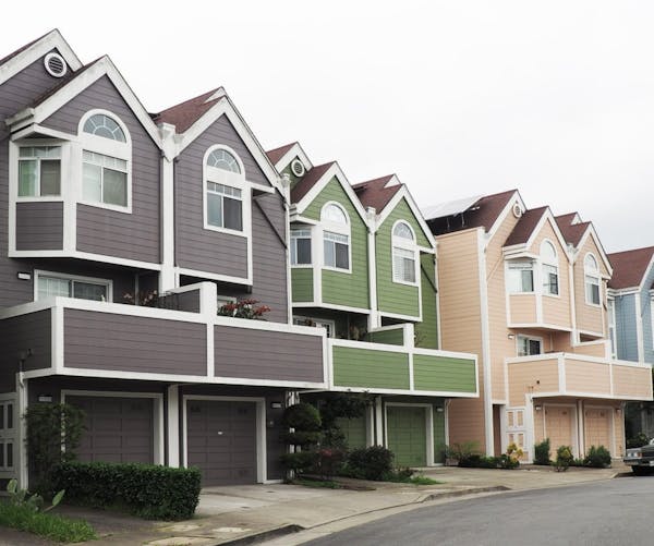 Colorful condos