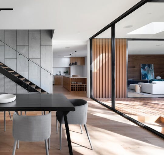 Modern dining room